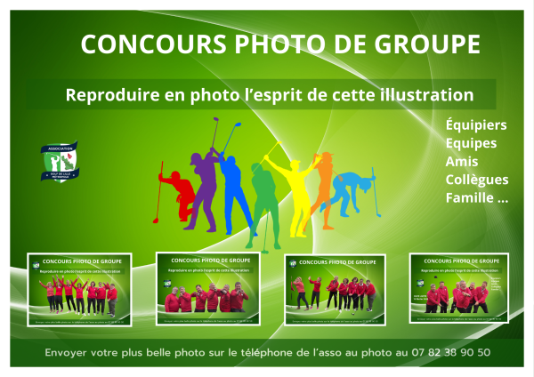 CONCOURS PHOTO POUR AFFICHE SCRAMBLE DES EQUIPIERS