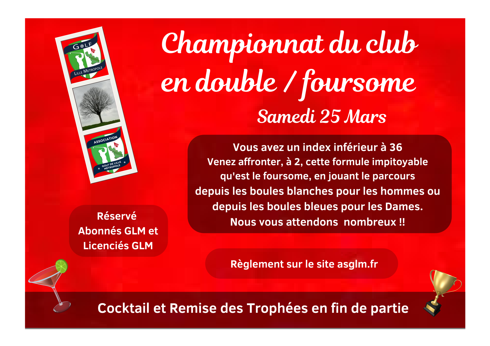 Blanc ter Championnat Club Foursome 1