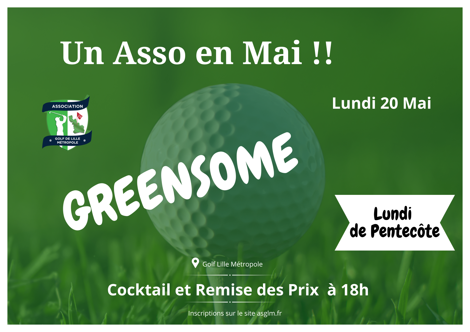 GREENSOME,  "UN ASSO" EN MAI